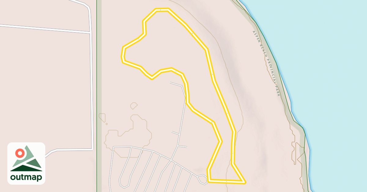Map of Aspen Loop