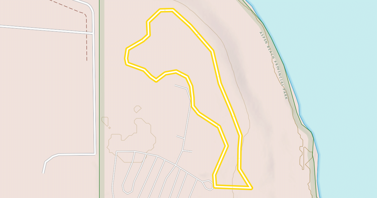 Map preview of Aspen Loop
