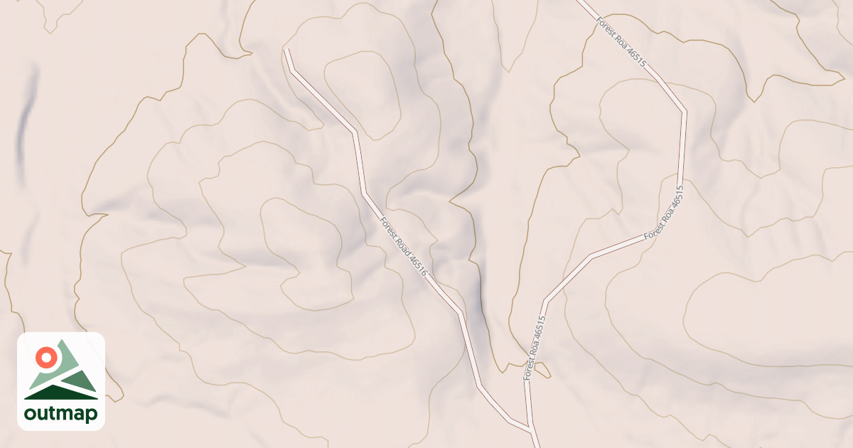 Map of USFS Motor Vehicle Use Map Roads {8BC643DA-9862-4291-AD73-2FF1B9EB55CD}