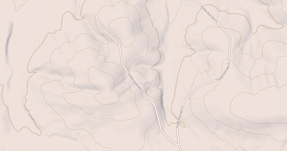 Map preview of USFS Motor Vehicle Use Map Roads {8BC643DA-9862-4291-AD73-2FF1B9EB55CD}