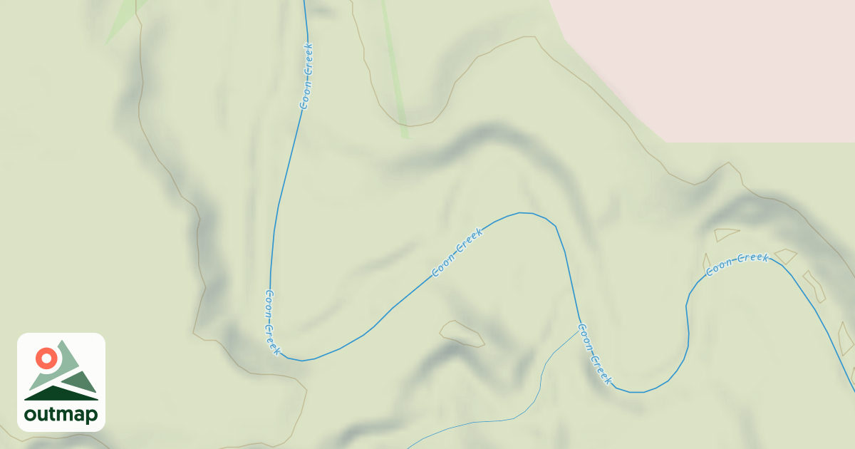 Map of Shady Oaks Native Prairie Adventure Trails