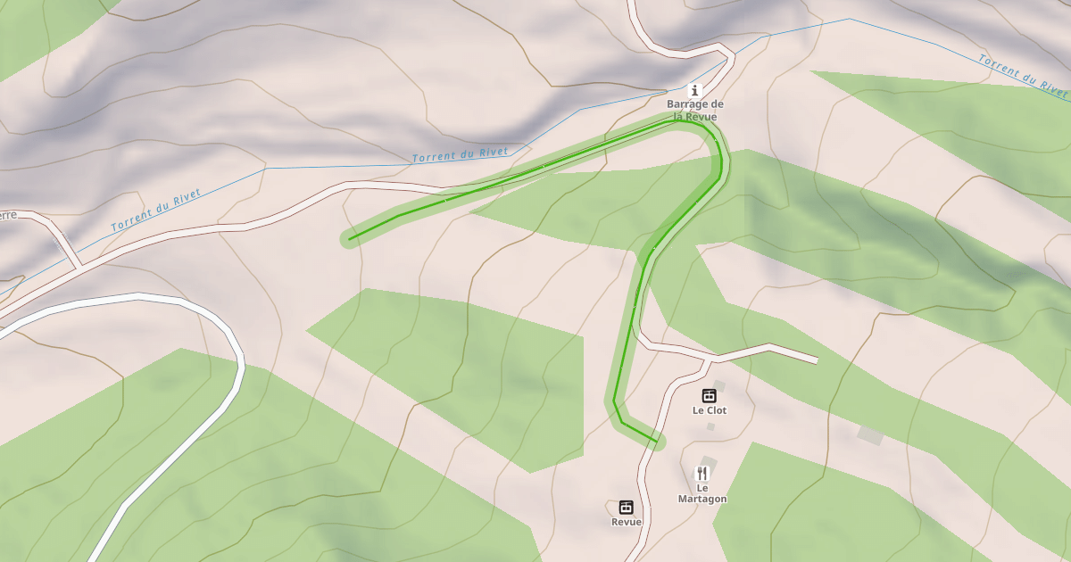 Map preview of Les Grangettes