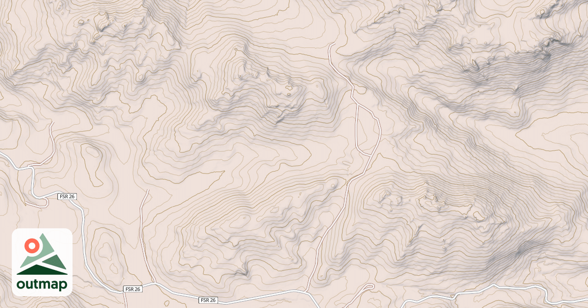 Map of SAWMILL CREEK