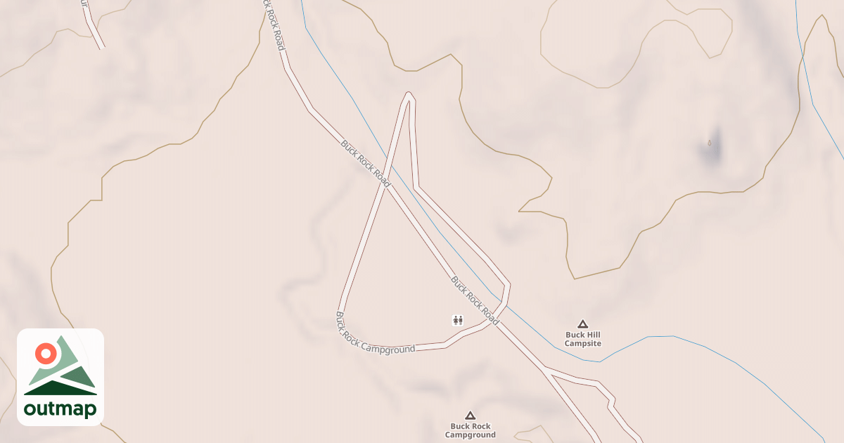 Map of BUCK ROCK
