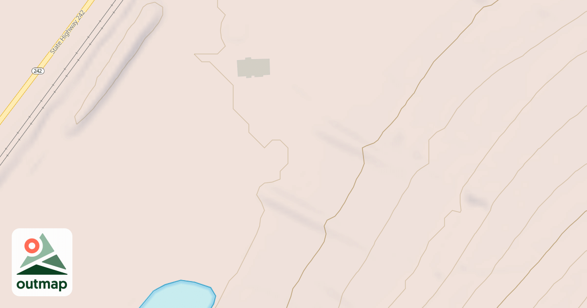 Map of Tubing Trail
