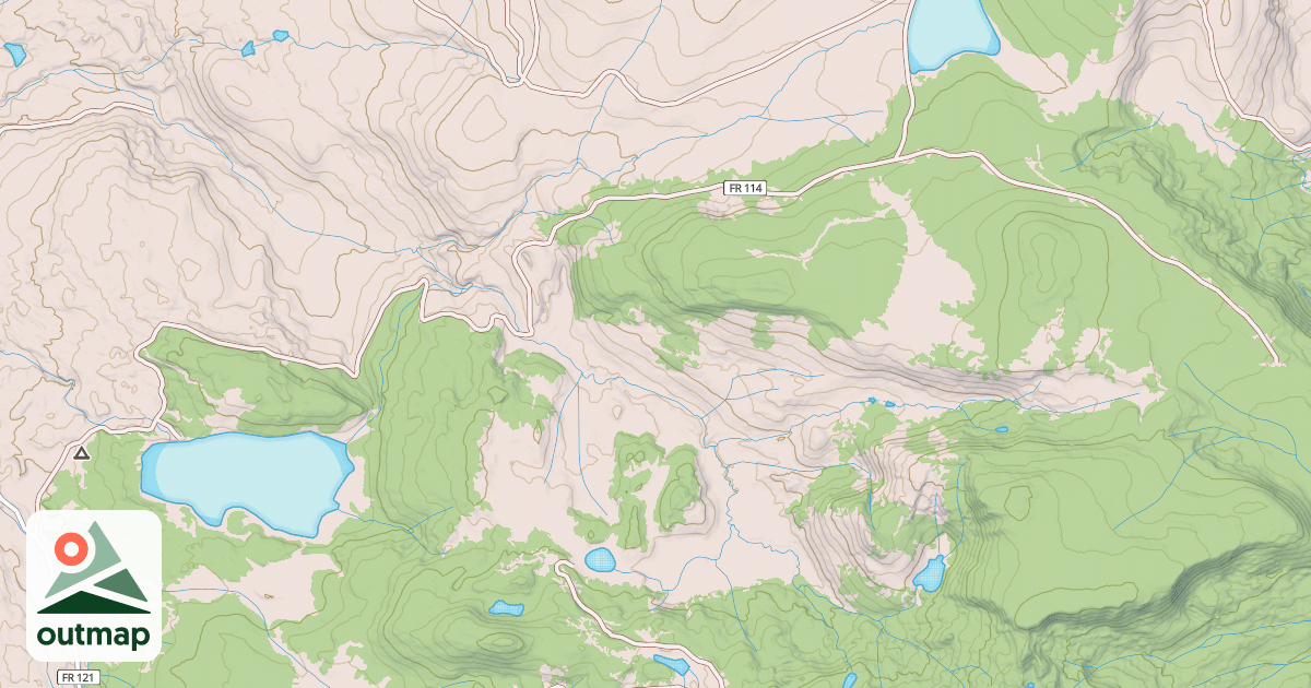 Map of ATKINSON RESERVOIR