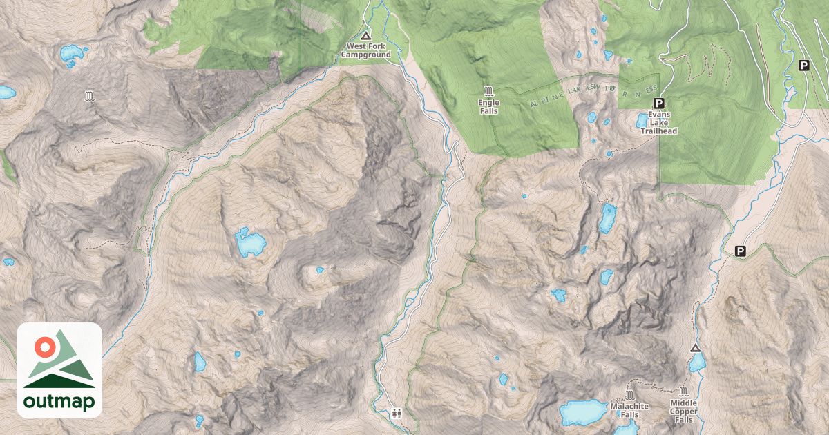 Map of 2522 E.F. MILLER RIVER