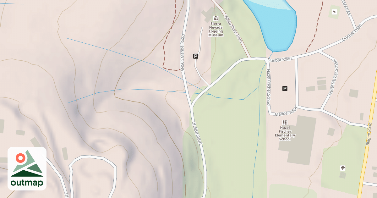 Map of USFS National Forest System Roads {1E5786C1-9CCE-4A78-95D3-D906ECB490CB}