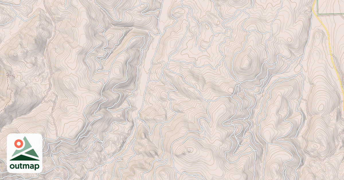 Map of USFS National Forest System Roads {5CA10665-1CC1-4A40-9FB1-D9D59F17685F}