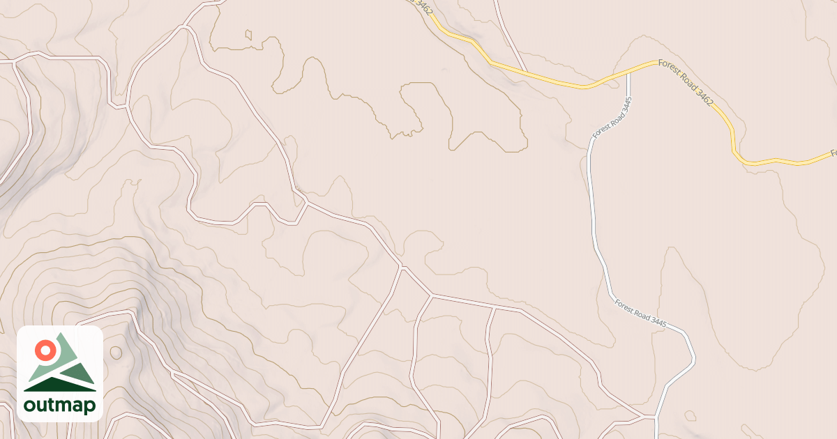 Map of 3445A NORTH