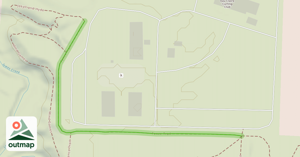 Map of Fence Trail
