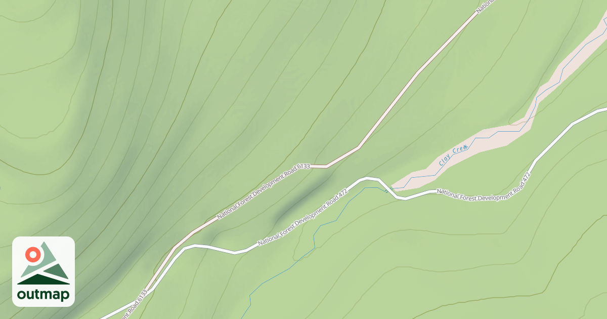 Map of BURNT CREEK DUTCH CREEK A