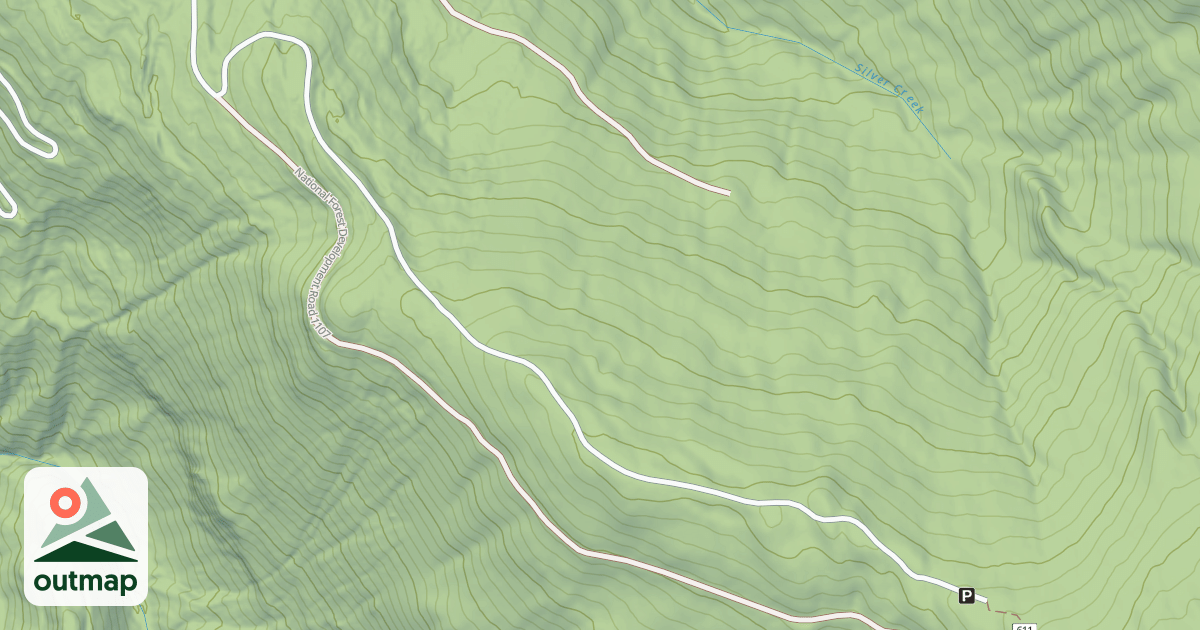 Map of TRAIL RIDGE