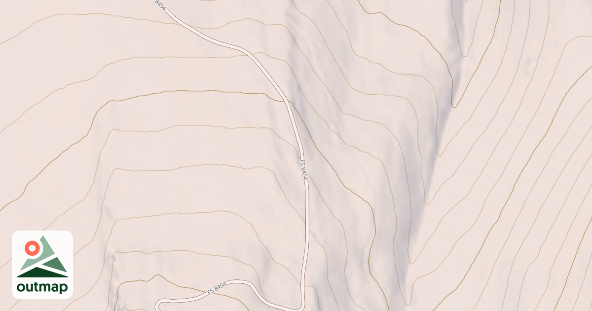 Map of USFS National Forest System Roads {86D13037-C826-41A2-81FE-6BBD4BC6212B}