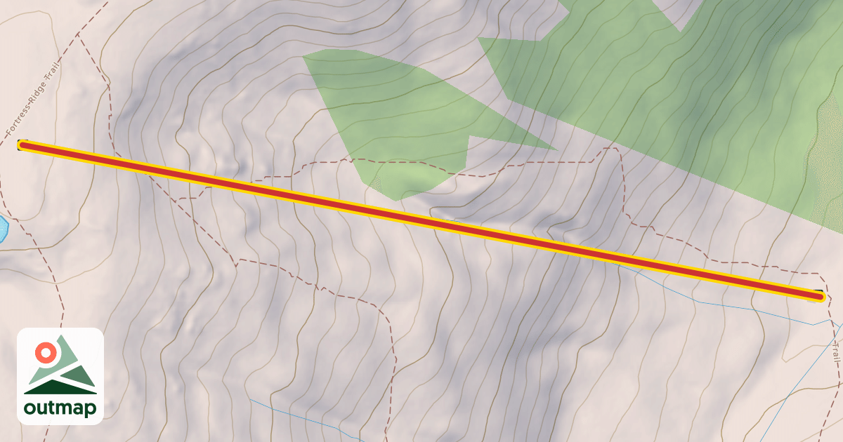 Map of Farside Double Chair