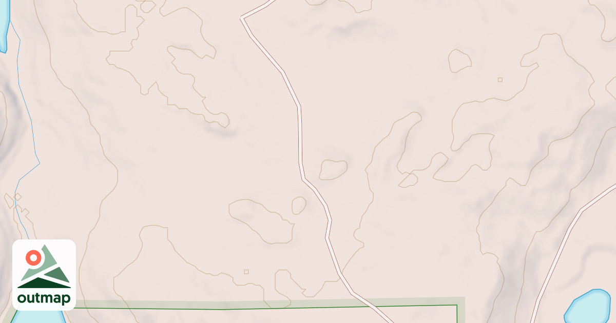 Map of HUTT LAKE ROAD