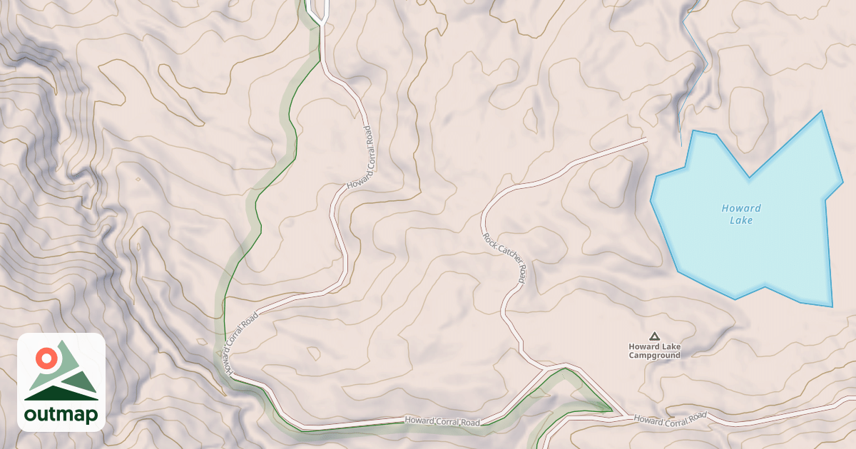 Map of HOWARD CORRAL