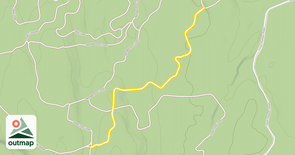 Map of Jerry's Journey