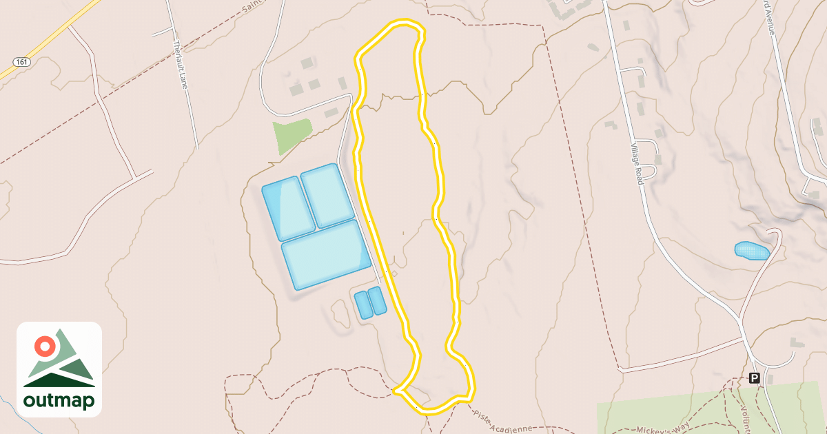 Map of Fort Kent Town Loop