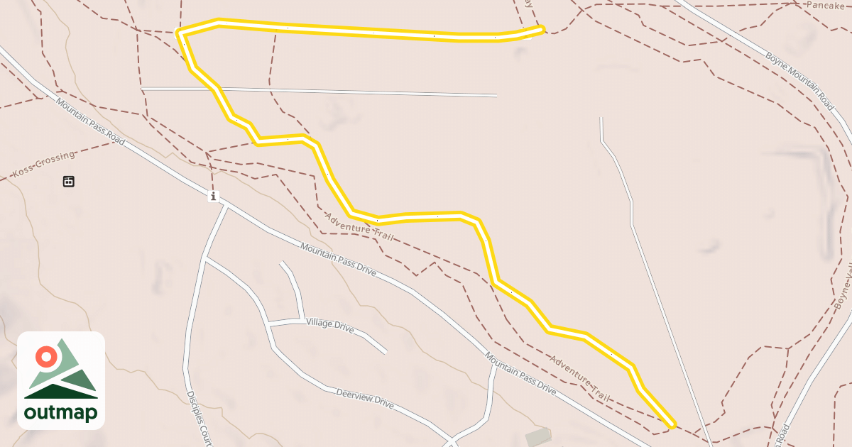 Map of Pancake