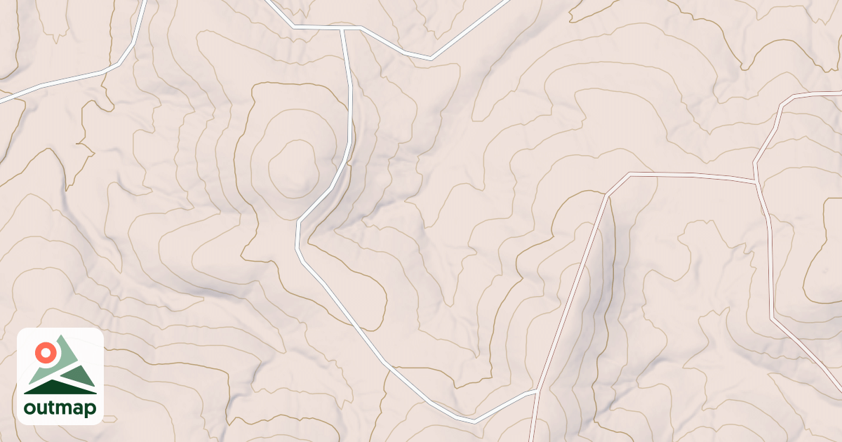 Map of ALUM RIDGE