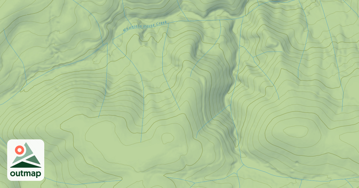 Map of MTN HOUSE CR
