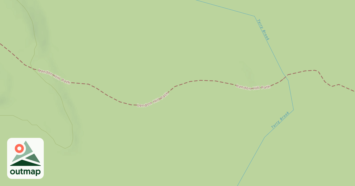 Map of Landon Hill Path