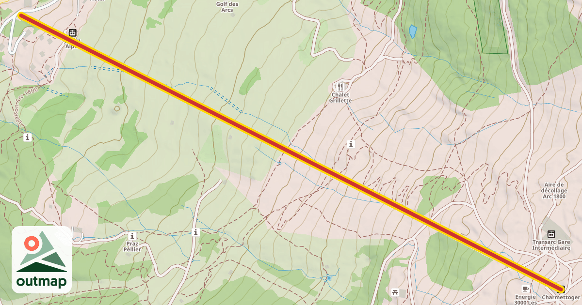 Map of Charmettoger