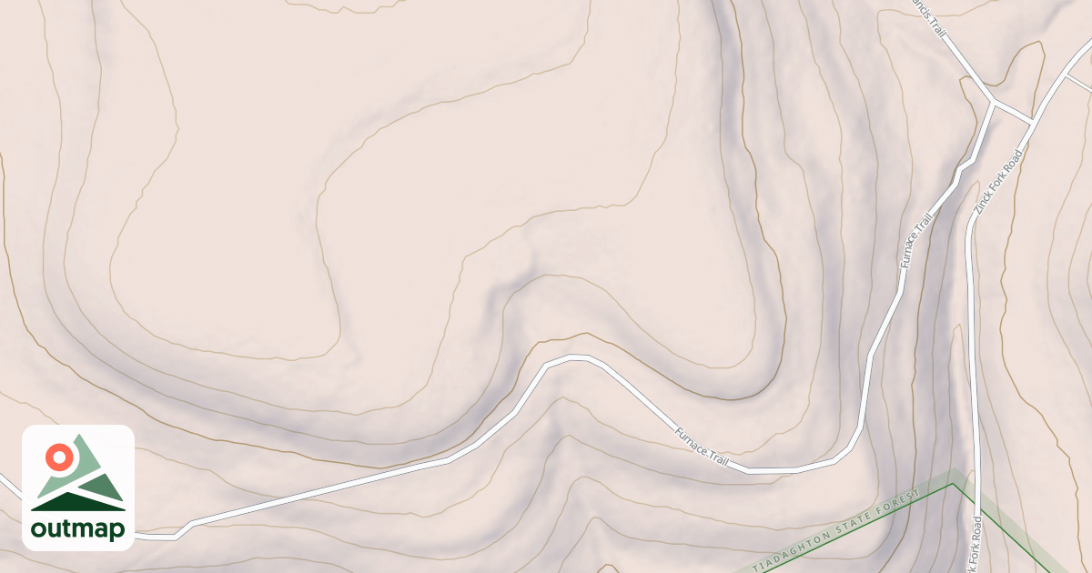 Map of Haneyville ATV Trail