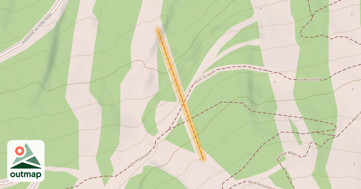 Map of hidden chute