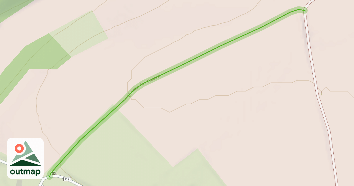 Map of Chemin des Fossés