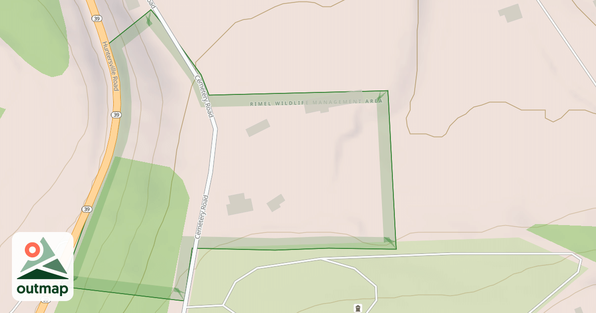 Map of MARLN. ADMN. SITE