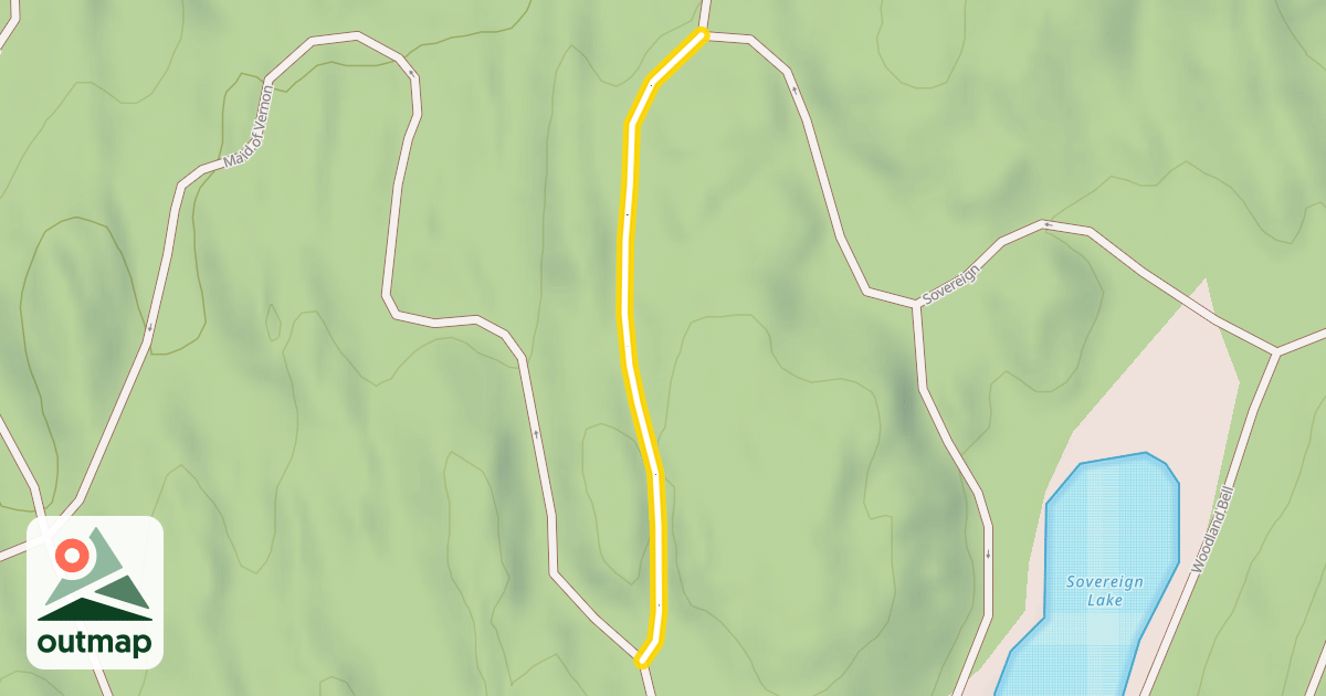 Map of Carl Wylie Trail