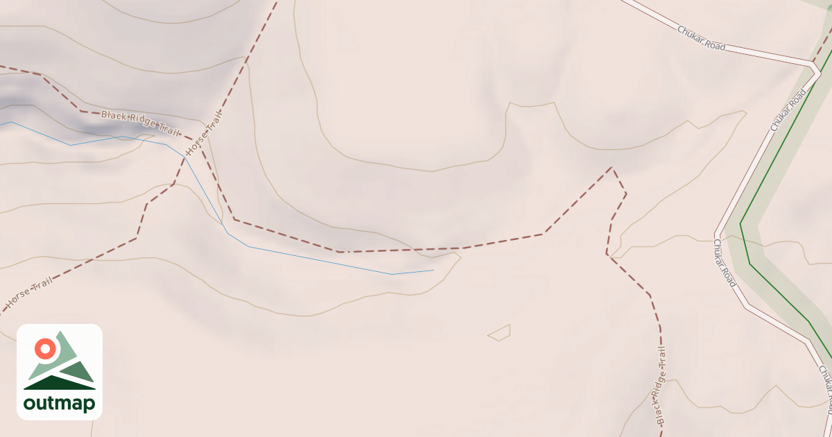 Map of Black Ridge Trail