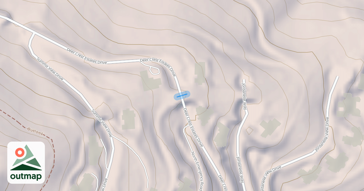 Map of Jordanelle