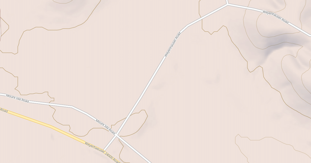 Map preview of USFS National Forest System Roads {3076C269-FD21-4783-A56C-F940411E6999}