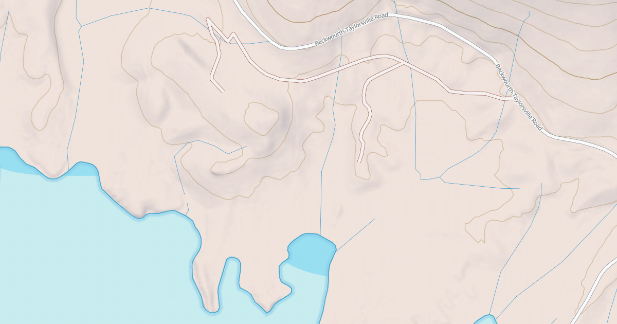 Map preview of BLUFF COVE