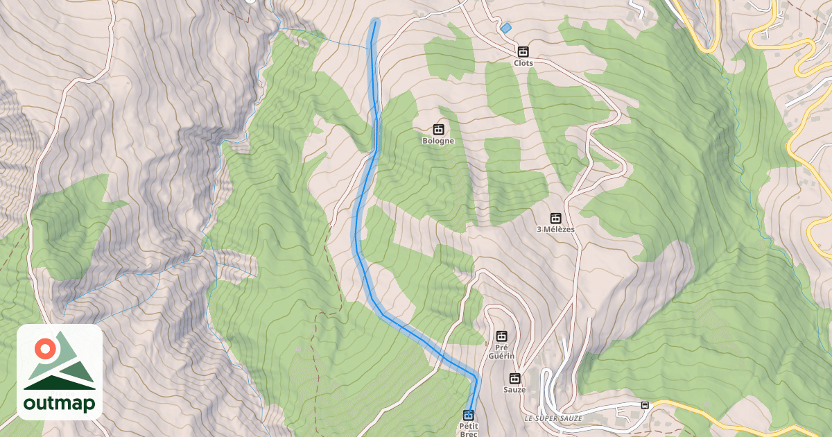 Map of Les Cabanes