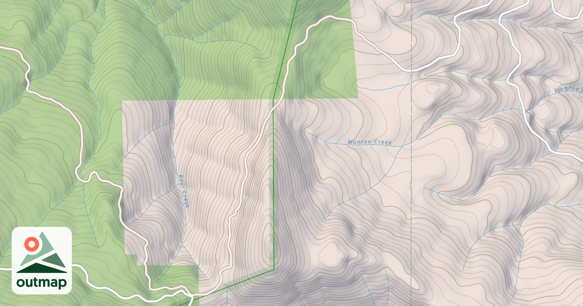 Map of GRAPEVINE CREEK