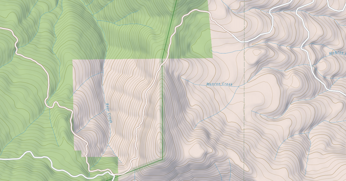 Map preview of GRAPEVINE CREEK