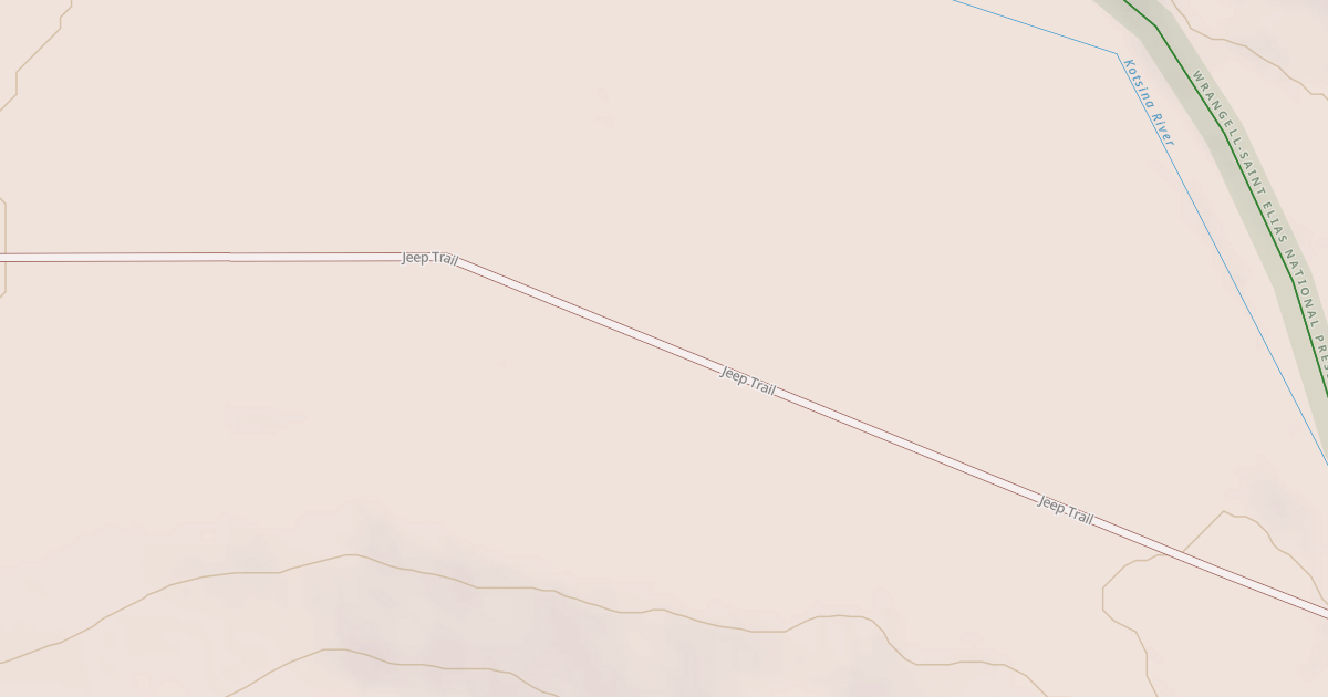 Map preview of Kotsina River Trail