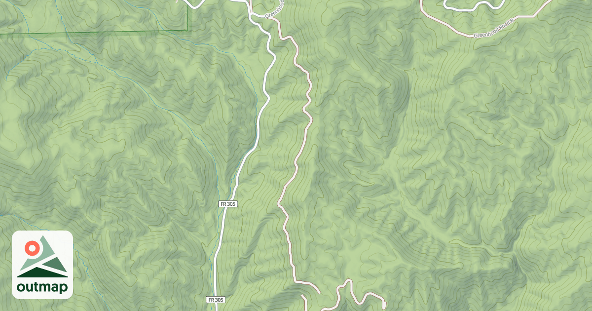 Map of GREENHOOD C