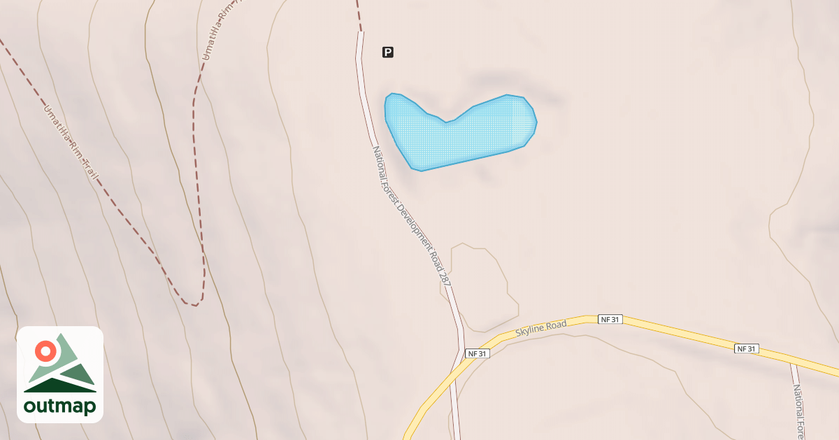 Map of NINEMILE TH