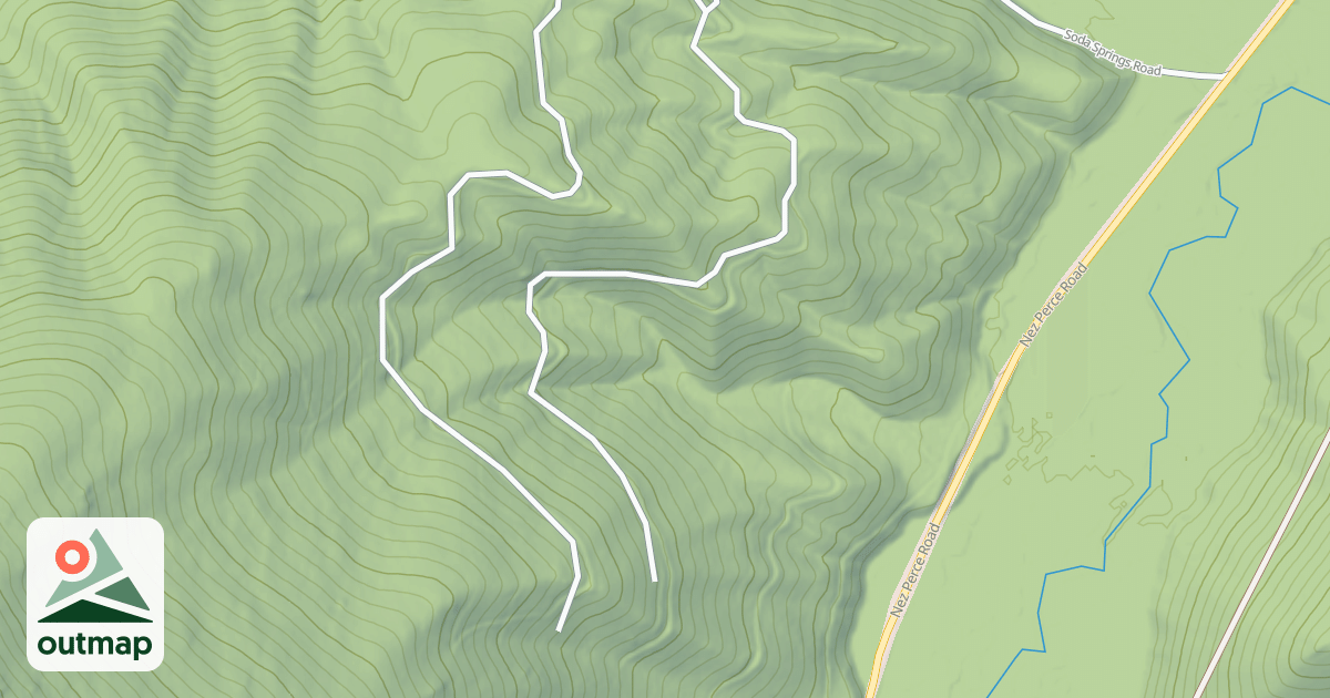 Map of (FDR) SOUTHSIDE LITTLE WEST FK