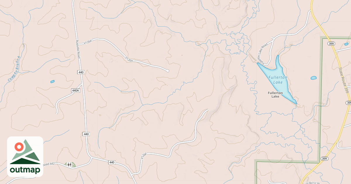 Map of 406