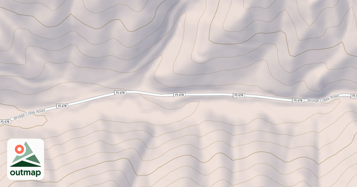 Map of BRIDGE CREEK