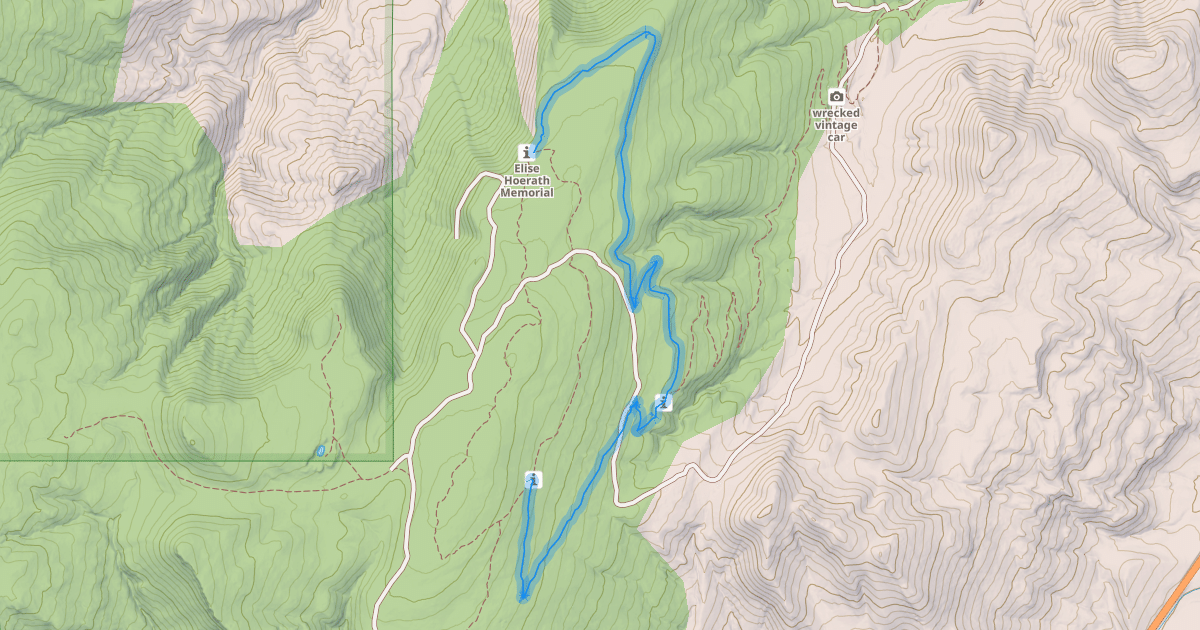 Map preview of Wild Turkey Loop Trail