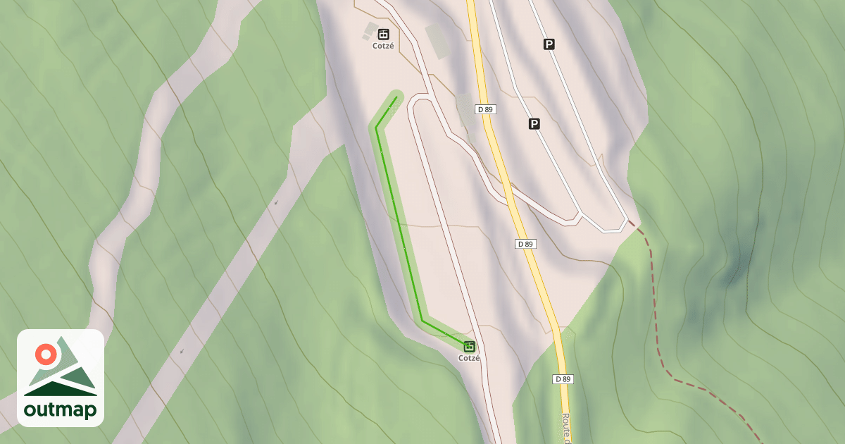 Map of Baby de Cotzé