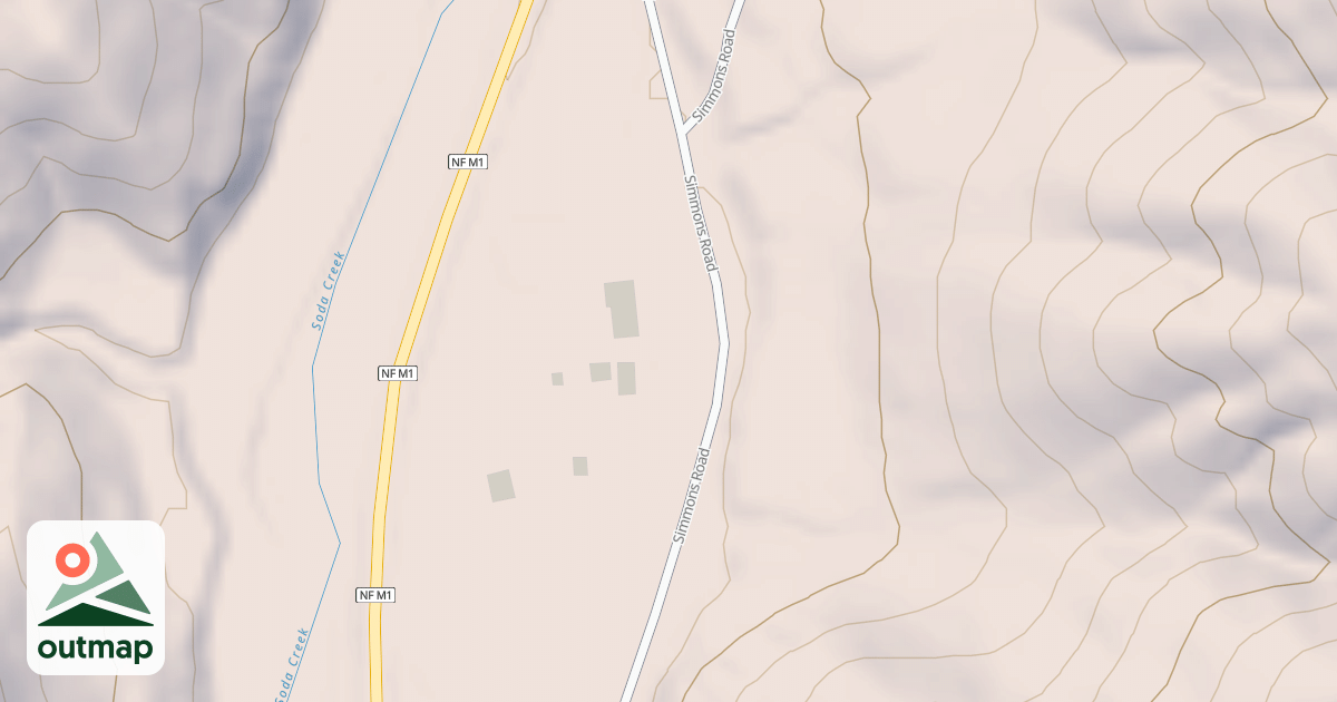 Map of GUARD STATION BOULEVARD