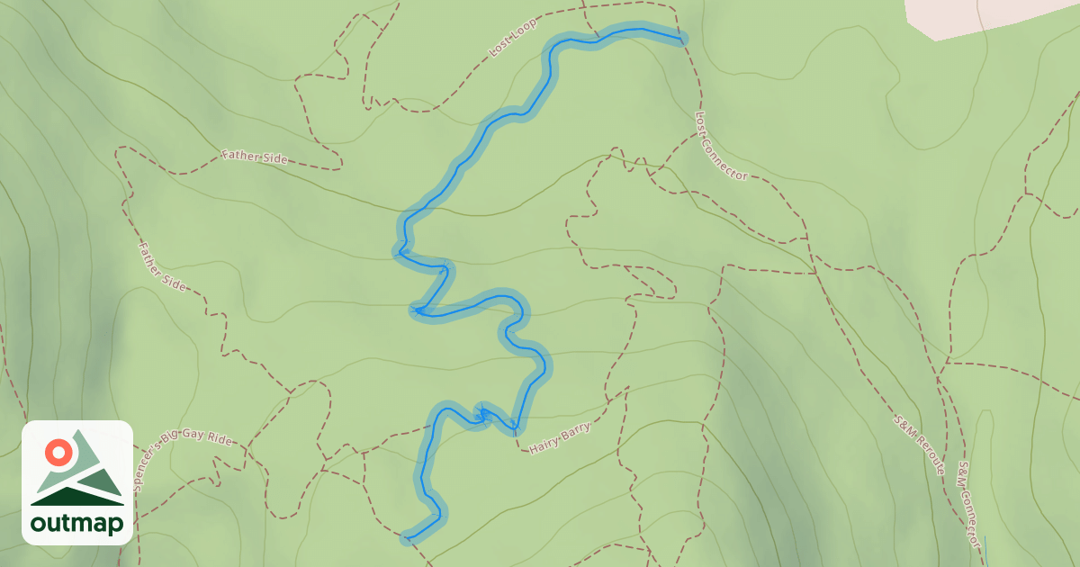 Map of Hairy Bomber